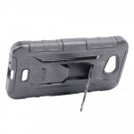 Wholesale Kyocera Hydro Wave C6740 Holster Combo Belt Clip Case (Black)